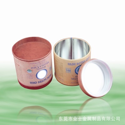 专业制罐厂出品 圆形茶叶铁罐的内胶盖密封与环保之美